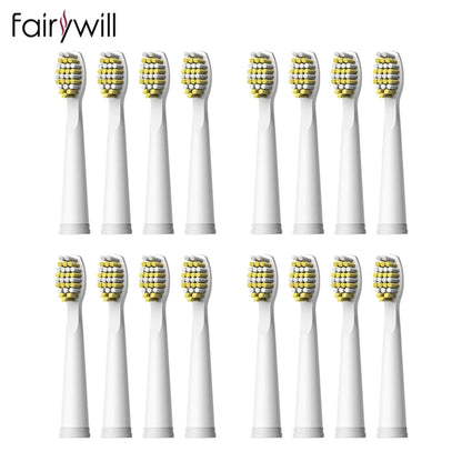 Fairywill - Têtes de brosses à dents pour FW-507 FW-508 FW-917