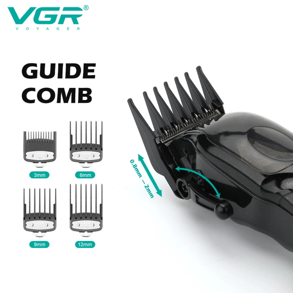 VGR - Professional Hair Clipper for Men V-002