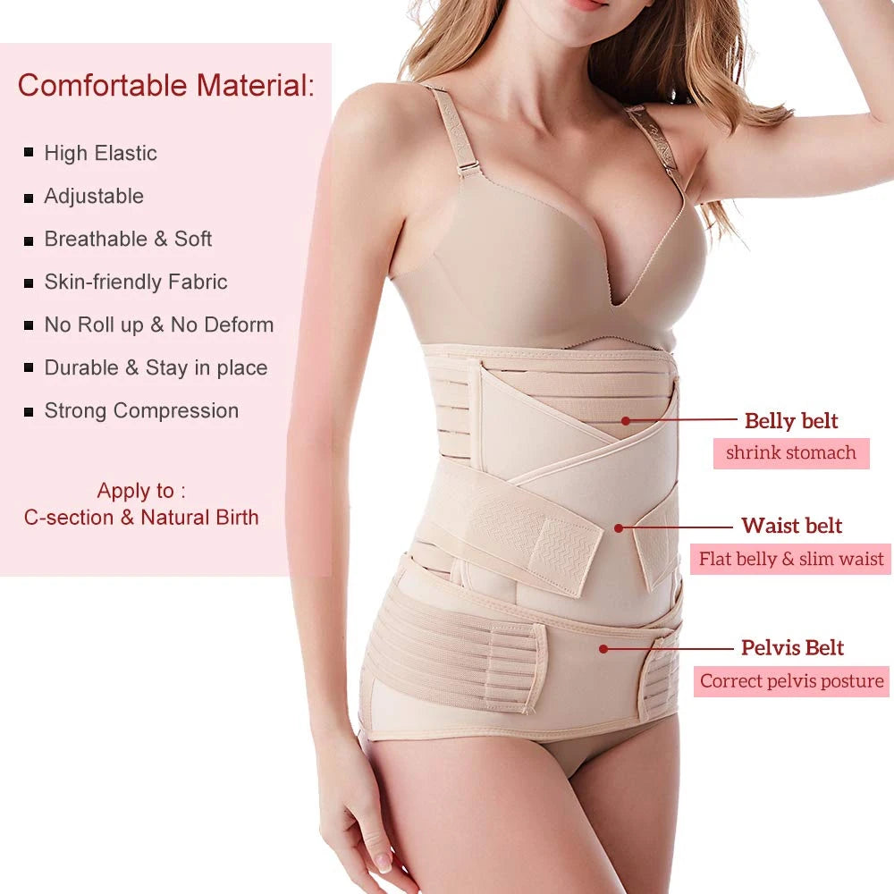 3 in 1 Professional Postpartum Recovery Belt 