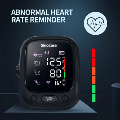 Sinocare-Tensiomètre numérique électronique, appareil BP automatique