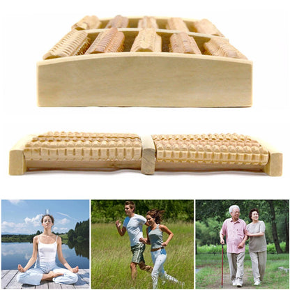 Wooden Foot Energy Roller