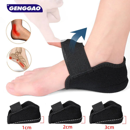 GENGGAO-1 Pair Unisex Invisible Gel Heel Pads