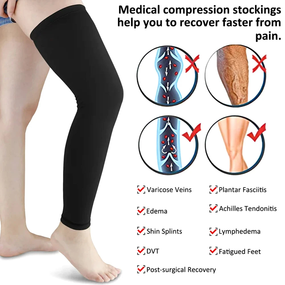 GENGGAO-Jambières de compression complètes, 1 pièce