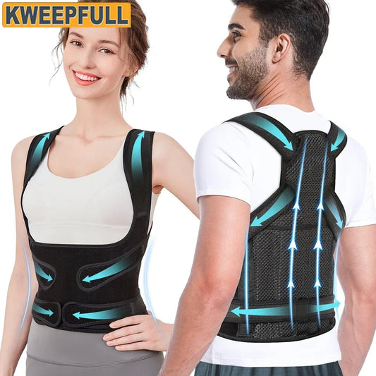 Back Brace and Posture Charger