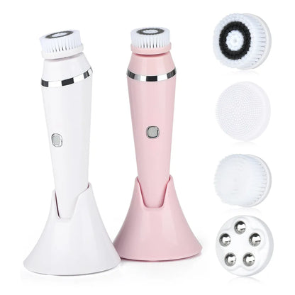 Brosse électrique pour le visage, 4 en 1