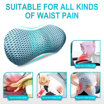 Ergonomic Foam Lumbar Support Pillow