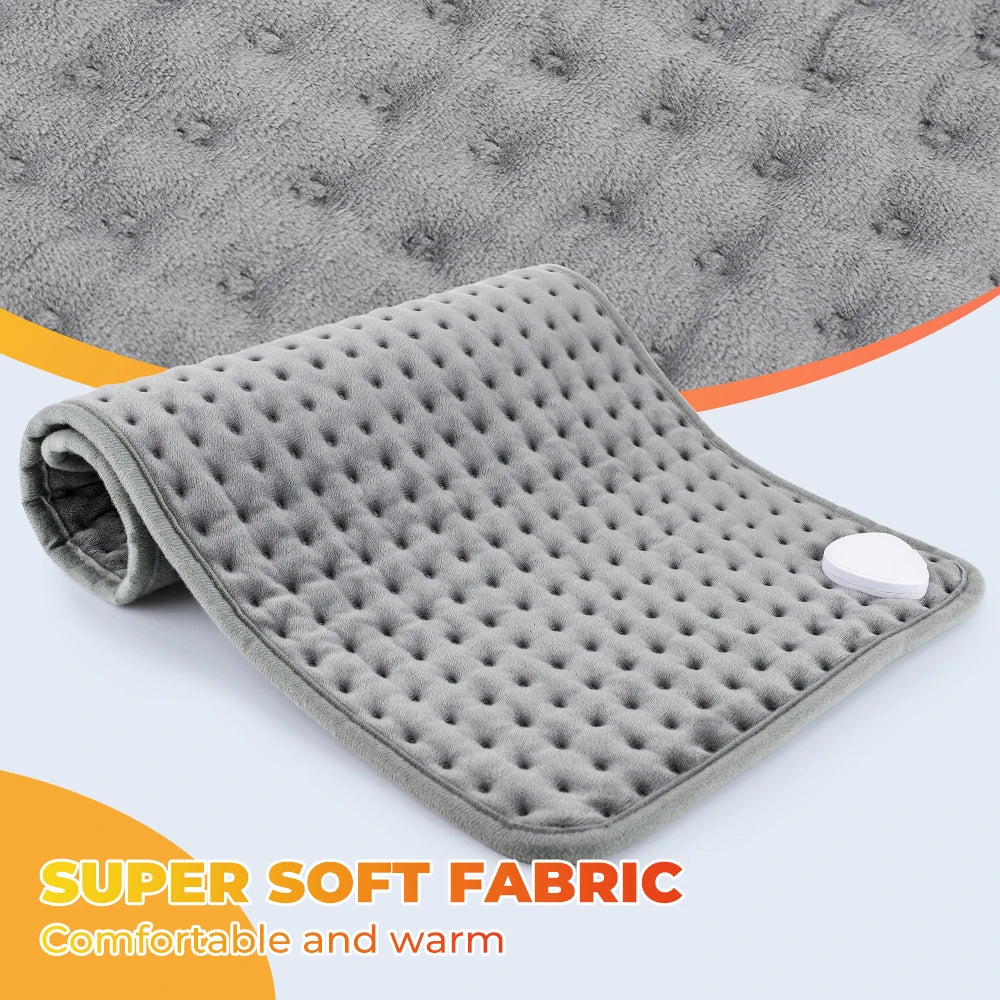 Electric heating blanket with thermostat