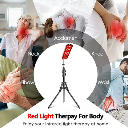 Red Light Therapy Device with Adjustable Stand