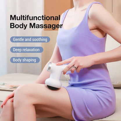 Electric body shaping slimming massager