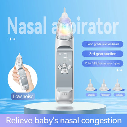 Electric nasal aspirator for children