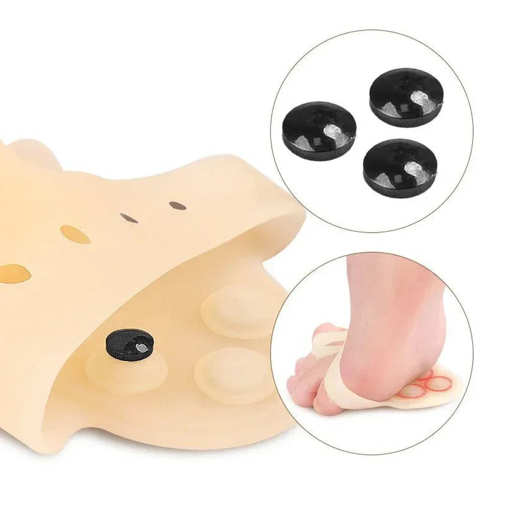 1 pair of toe separators 