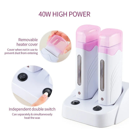 Double Base Electric Heater Set for Tourists