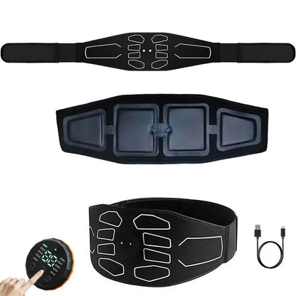 Abdominal massage belt