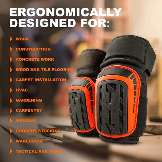 Professional knee pads with OligFoam padding