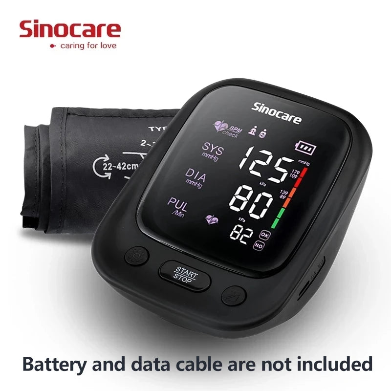 Sinocare-Tensiomètre numérique électronique, appareil BP automatique