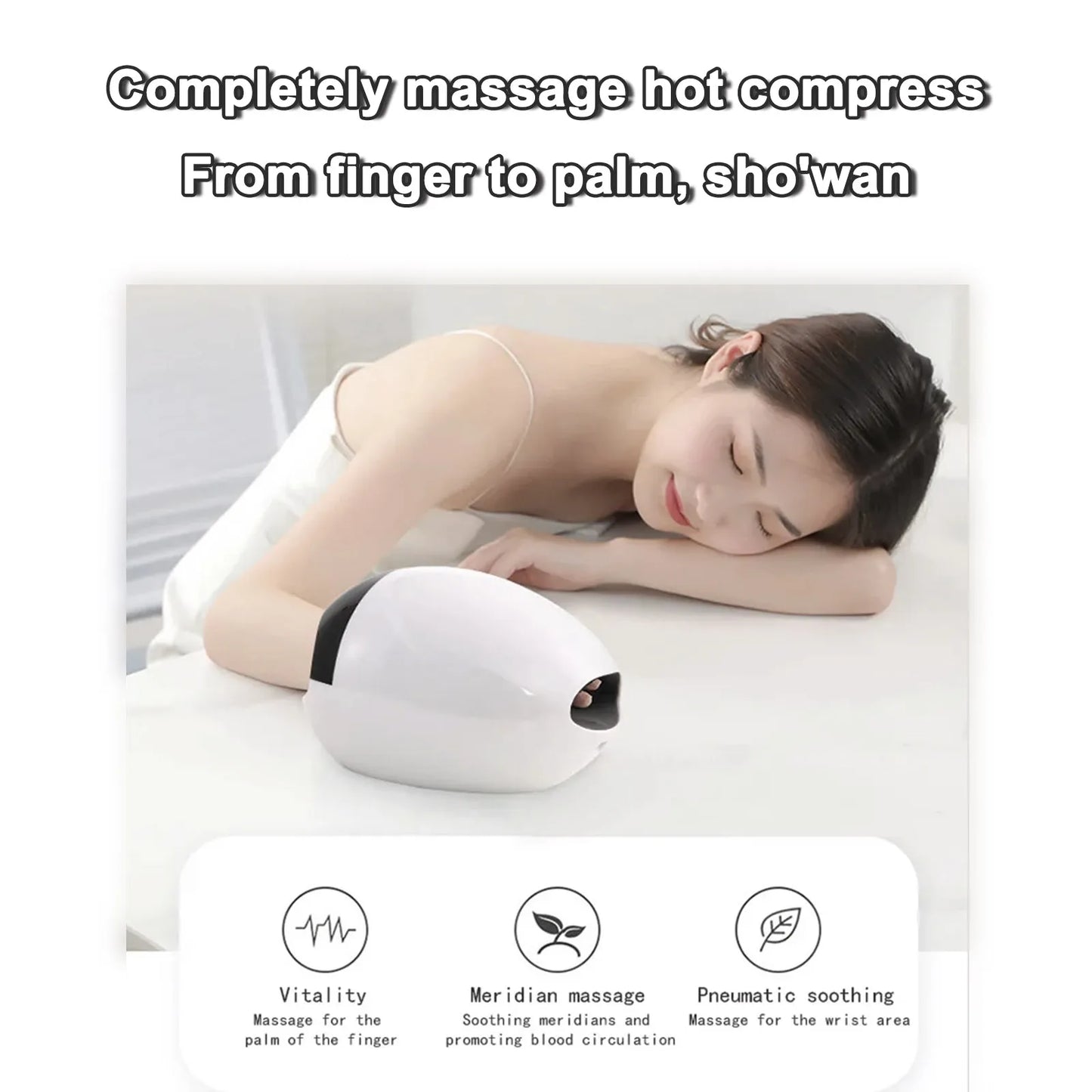 Portable hand massager