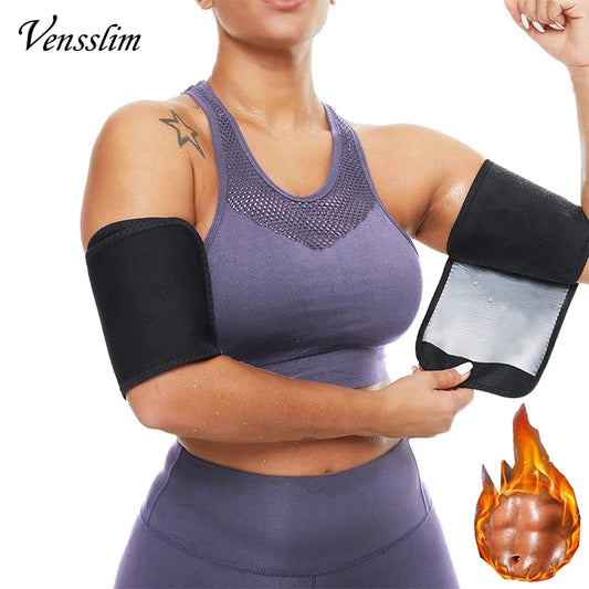 Round sauna arm warmers for women, 1 pair