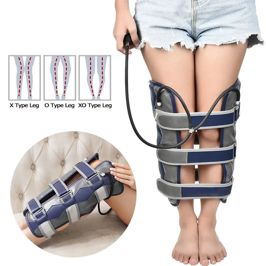 Ceinture de jambe de type O , jambe de type X, jambes courbées