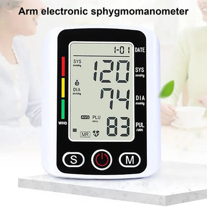 Health Care Digital LCD Arm Blood Pressure Monitors