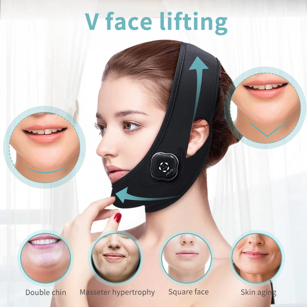 Anlan-EMS-Electric Face Lifting Belt