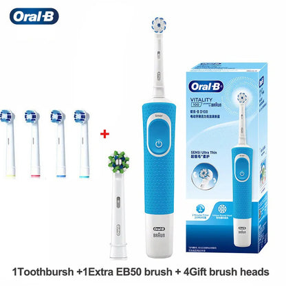 Oral B D100 – brosse à dents électrique rotative