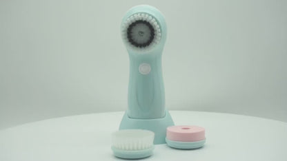 Electric facial cleansing brush