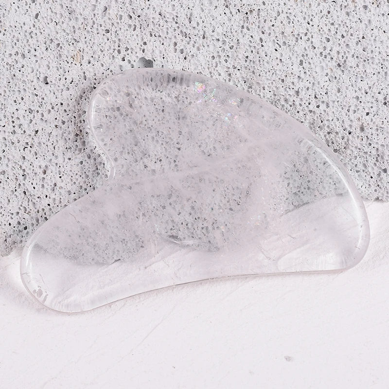 Gua Sha Facial Massage Tool, Rose Quartz