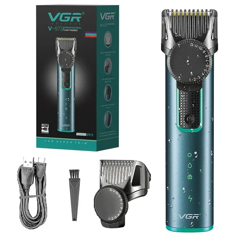 VGR - Professional Hair Clipper for Men V-973