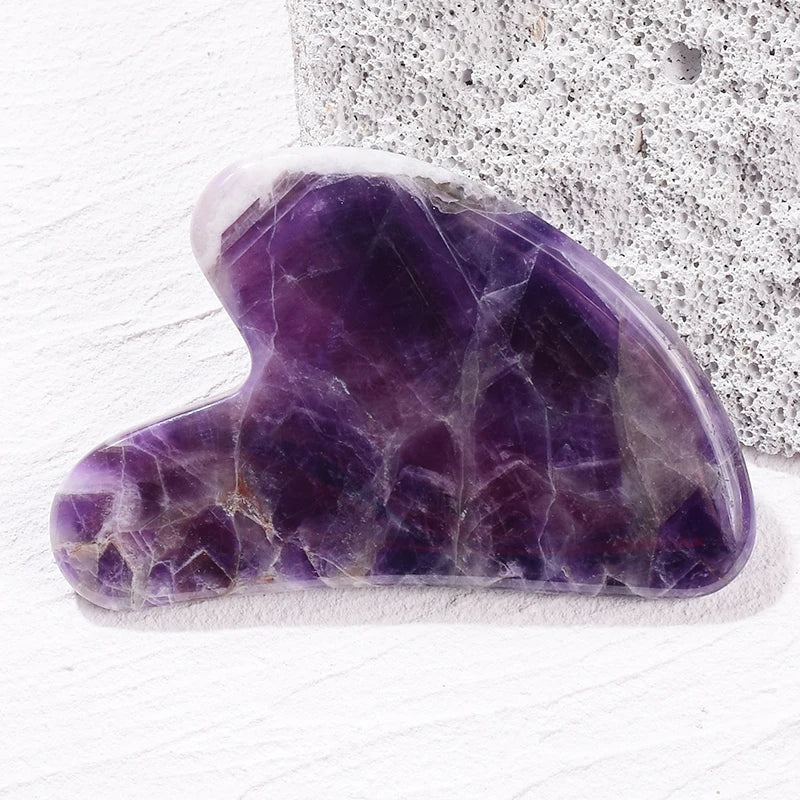 Gua Sha Facial Massage Tool, Rose Quartz