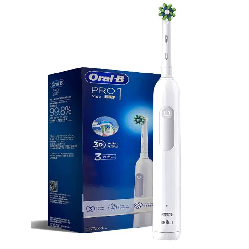 Oral B-Brosse à dents électrique sonique Pro1 Max 3D