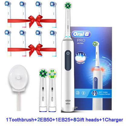 Oral B -Brosse à dents électrique Pro 4 Ultra 3D